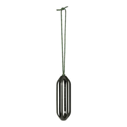 Rosendahl Recycled Birds Suet Ball Feeder Hanging H 7.9in green