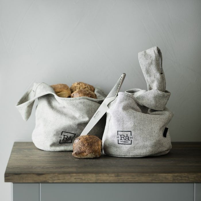 Rosendahl RÅ Bread Basket, Dark Grey, Ø: 7.9"