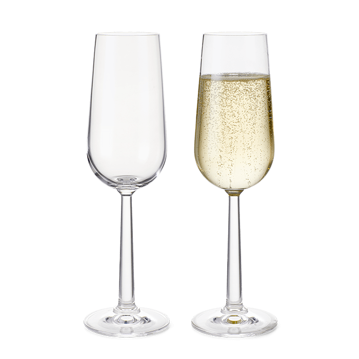 Rosendahl Grand Cru Champagne Glass, Clear, 8.1 Oz, 2 Pcs.
