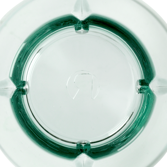 Rosendahl GC Recycled Tumbler Clear Green 4 Pcs H 3.7in 8.8 oz