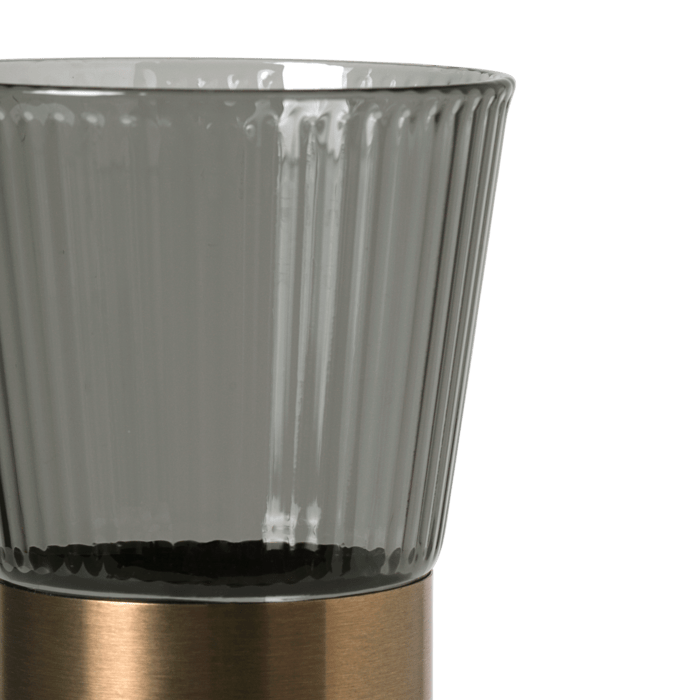 Rosendahl GC Nouveau Water Carafe Smoke H 10in Dia 4.5in 33.8 oz