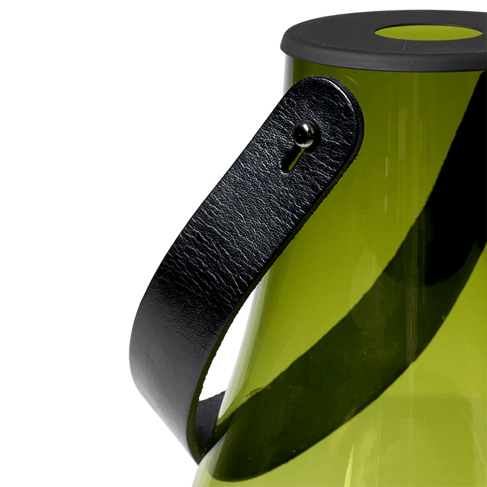Holmegaard Design With Light Lantern, Olive Green