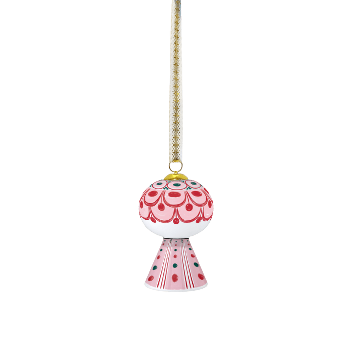 Bjørn Wiinblad Eva Christmas Ornament, Red/Green, H: 3"