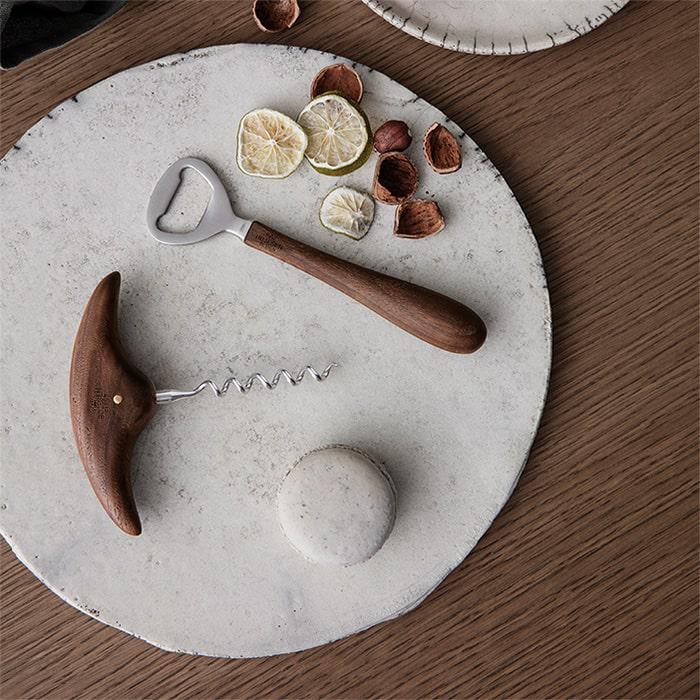 Kay Bojesen Menageri Bottle Opener, Walnut, W: 6.1"
