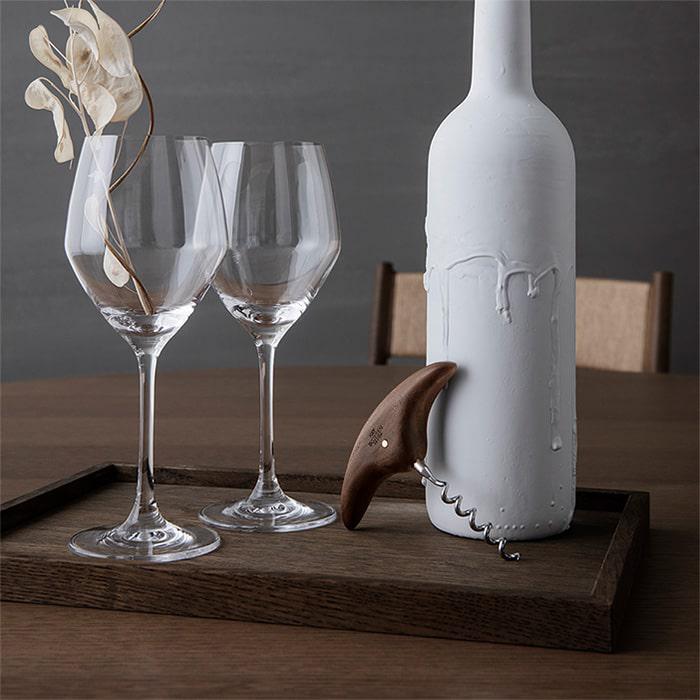 Kay Bojesen Menageri Corkscrew, Walnut, H: 4.3"