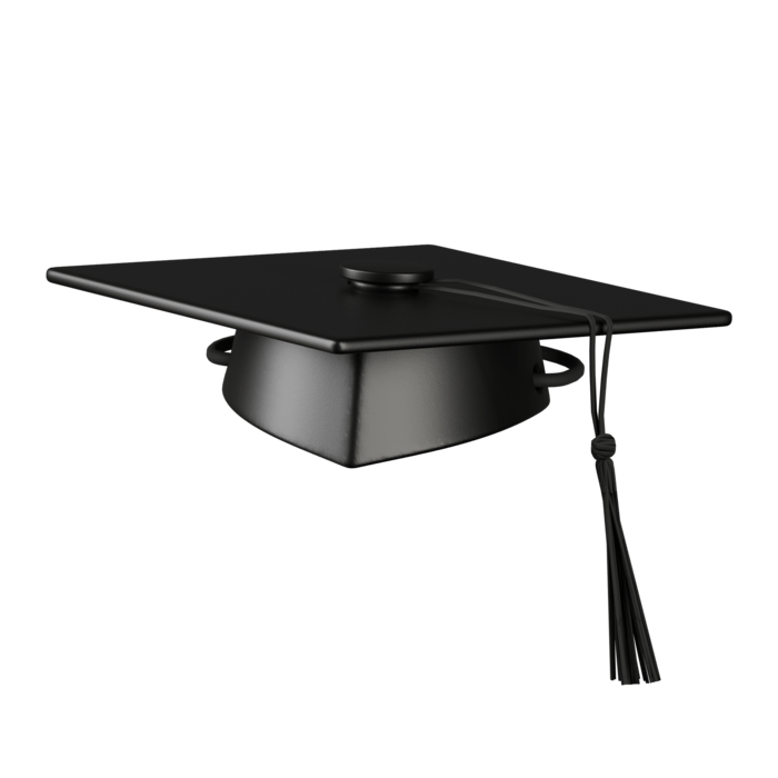 Kay Bojesen Graduation Cap, Black