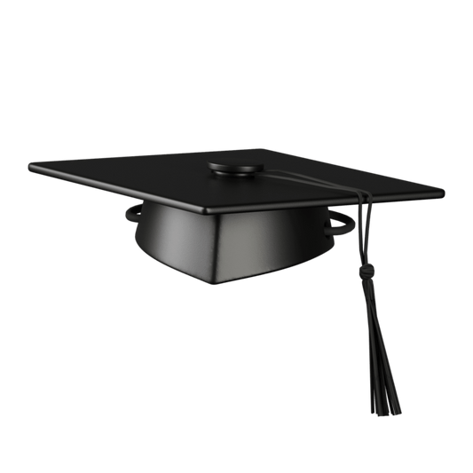 Kay Bojesen Graduation Cap, Black