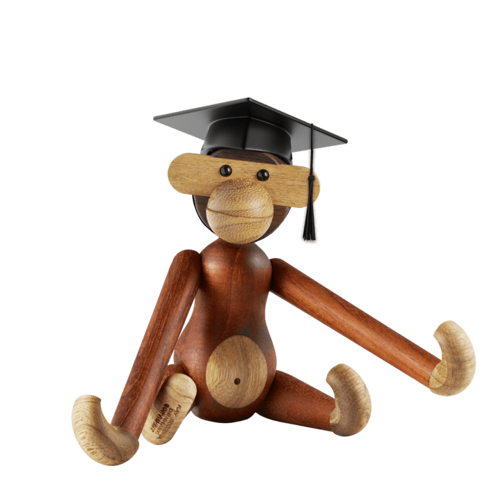 Kay Bojesen Graduation Cap, Black