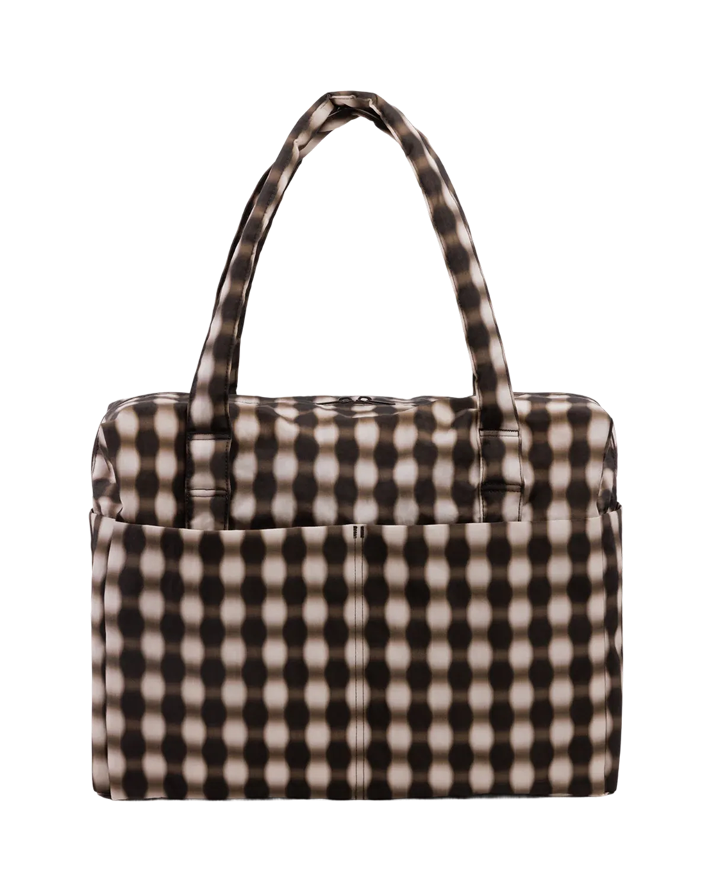 | Blurred Gingham Brown