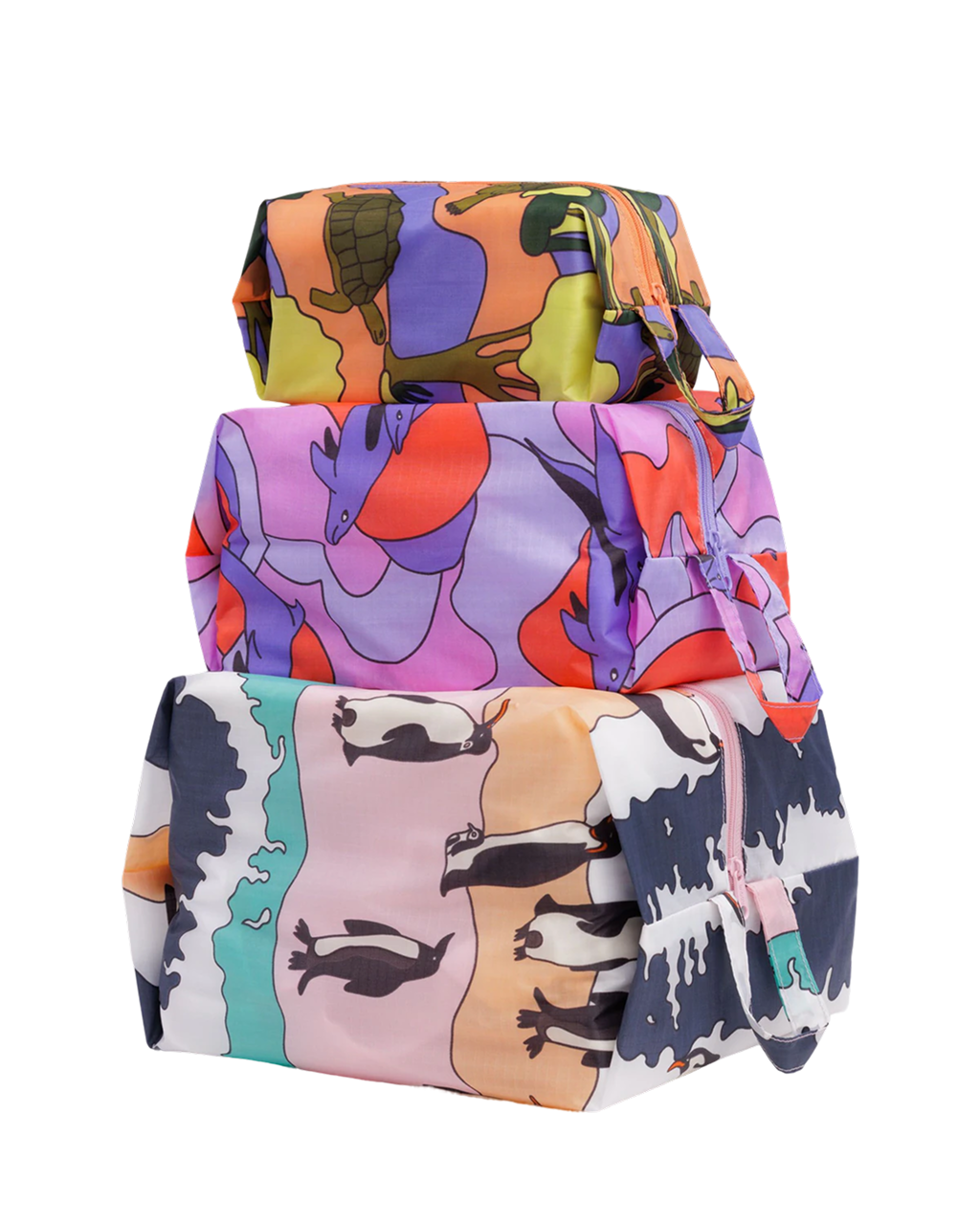 3D Zip Set | Vacation Animals