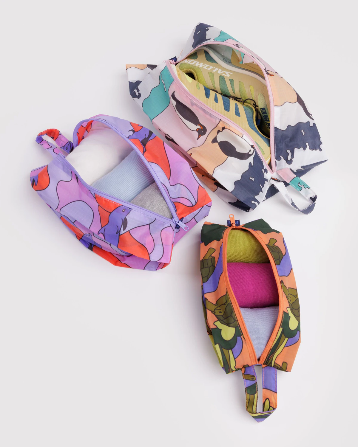 3D Zip Set | Vacation Animals