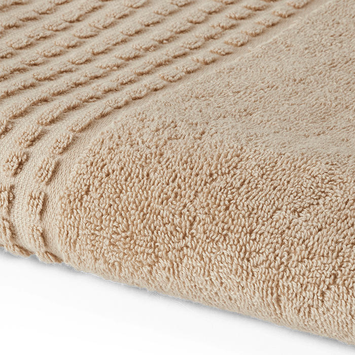 JUNA Check Towels, Sand