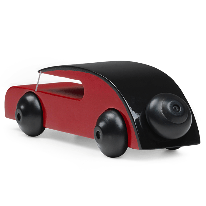 Kay Bojesen Sedan, Black/Red