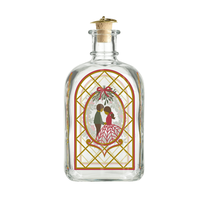 Holmegaard Christmas Bottle, Multi, 24.7 Oz