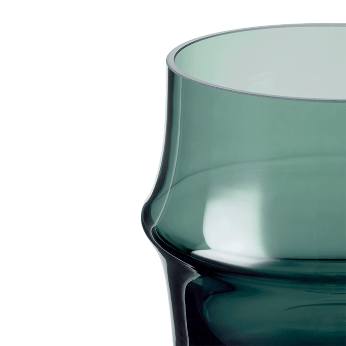 Holmegaard ARC Flower Pot, Dark Green, Ã˜: 5.7"