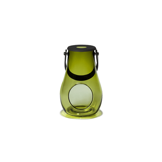 Holmegaard Design With Light Lantern, Olive Green