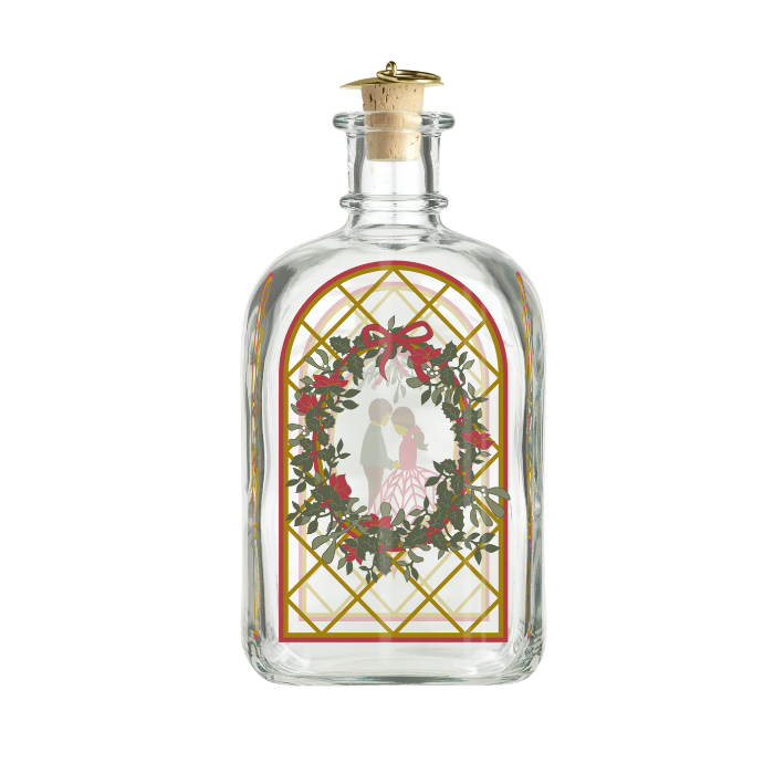 Holmegaard Christmas Bottle, Multi, 24.7 Oz
