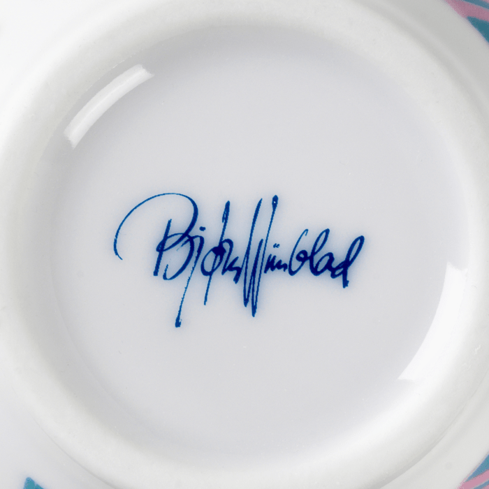 Bjørn Wiinblad Eva Mug, Light Blue, 11.8 Oz
