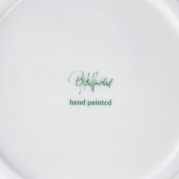 Bjørn Wiinblad Titania Vase, Green, H: 19.7"