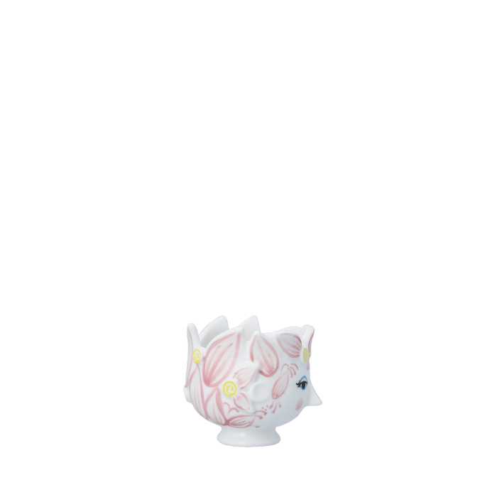 Bjørn Wiinblad Titania Tealight Holder, Pink, H: 2.6"