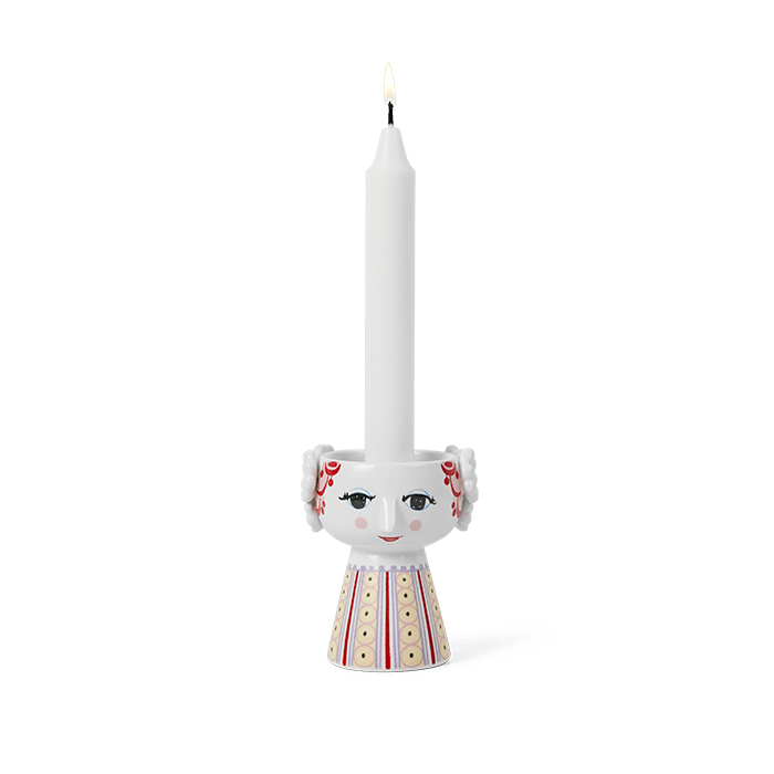 Bjørn Wiinblad Eva Candleholder, H: 3.7"