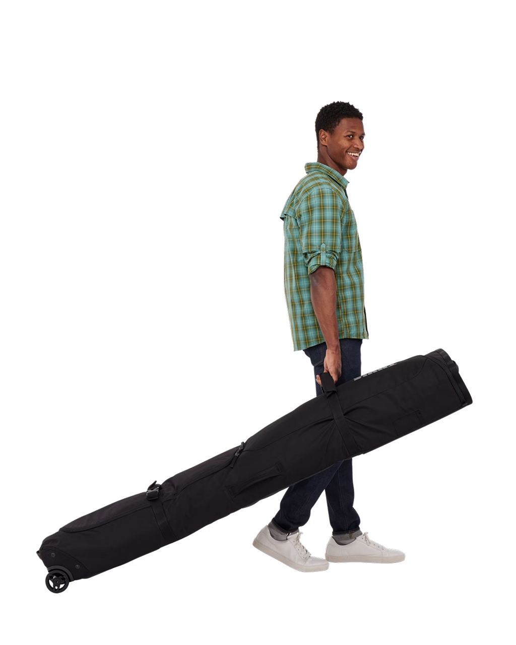 Thule Roundtrip Rolling Snowboard Bag 165cm Black Carrying | Black