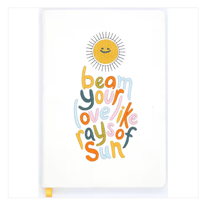 Denik Embroidered Journal - Lined