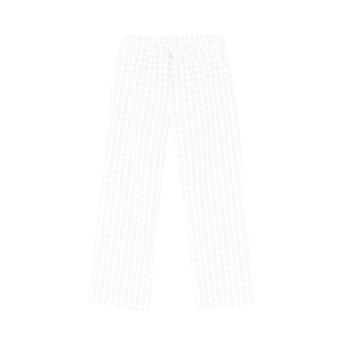 JUNA Barbara Lounge Pants, White/White