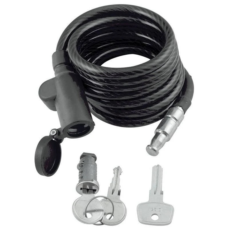 6-Foot Braided Steel Cable Lock