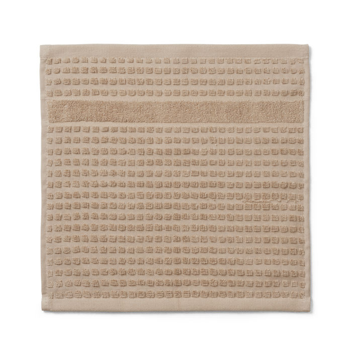 JUNA Check Towels, Sand