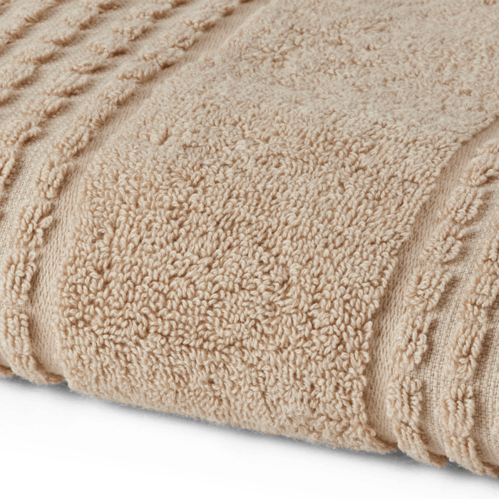 JUNA Check Towels, Sand