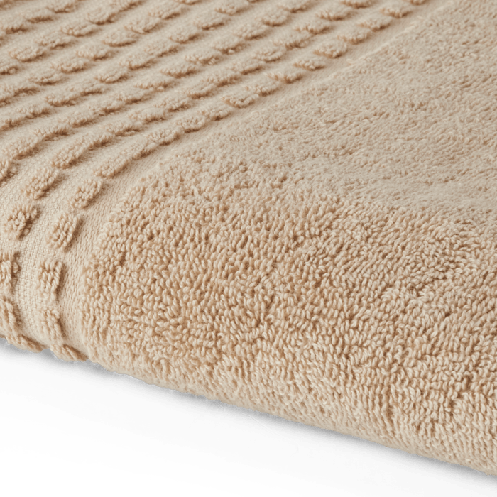 JUNA Check Towels, Sand