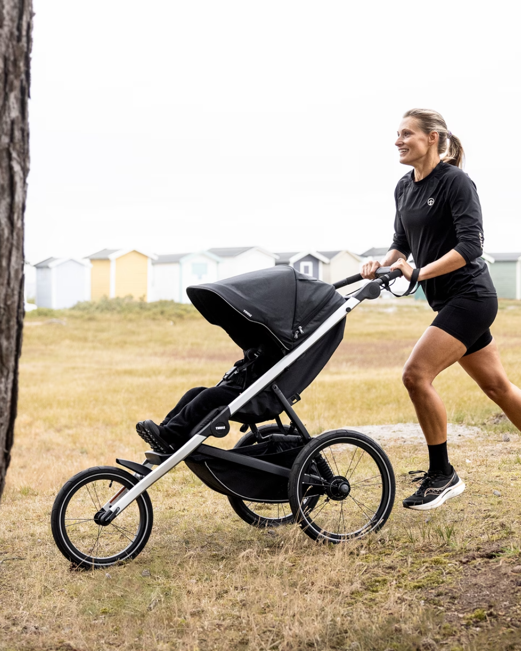 Thule Glide 3 Stroller for All-Terrain and Jogging Black