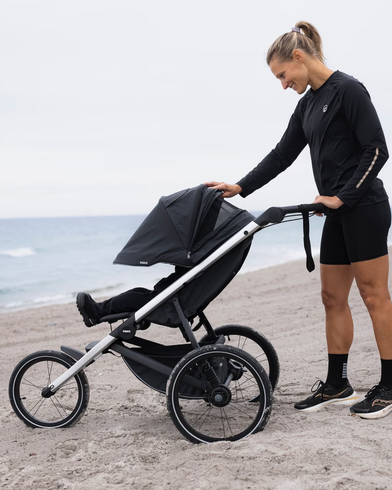 triple stroller jogging Thule Glide 3 Jogging Stroller