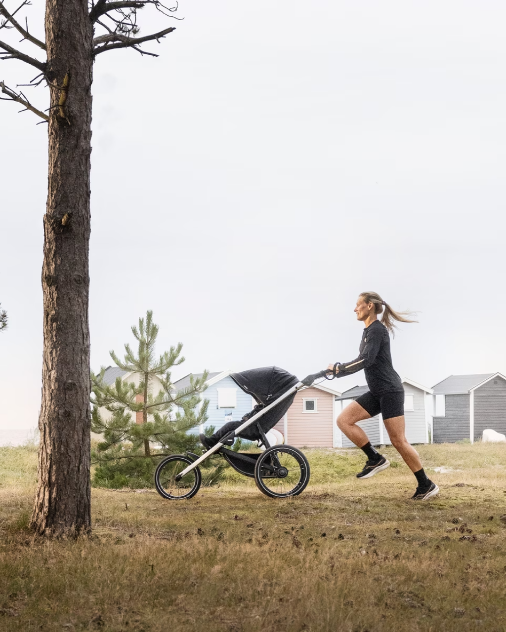 Thule Glide 3 Stroller for All-Terrain and Jogging Black