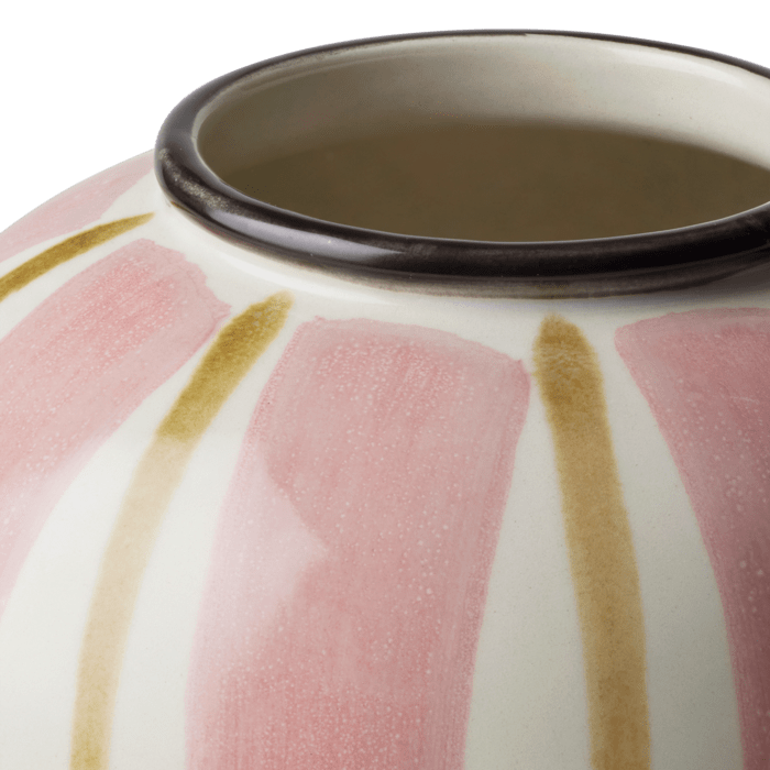 Kähler Canvas Vase, Rose, 5.9"