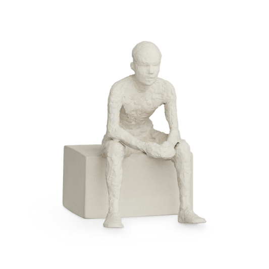 Kähler Character The Reflective One, Unglazed, H: 5.5"