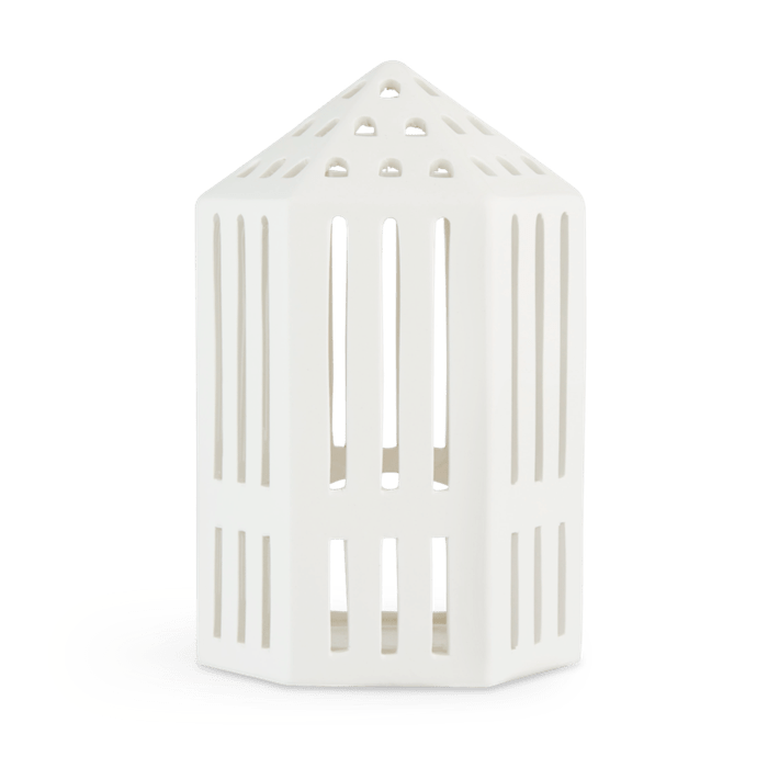 Kähler Urbania Lighthouse Gallerie, White, H: 7.3"