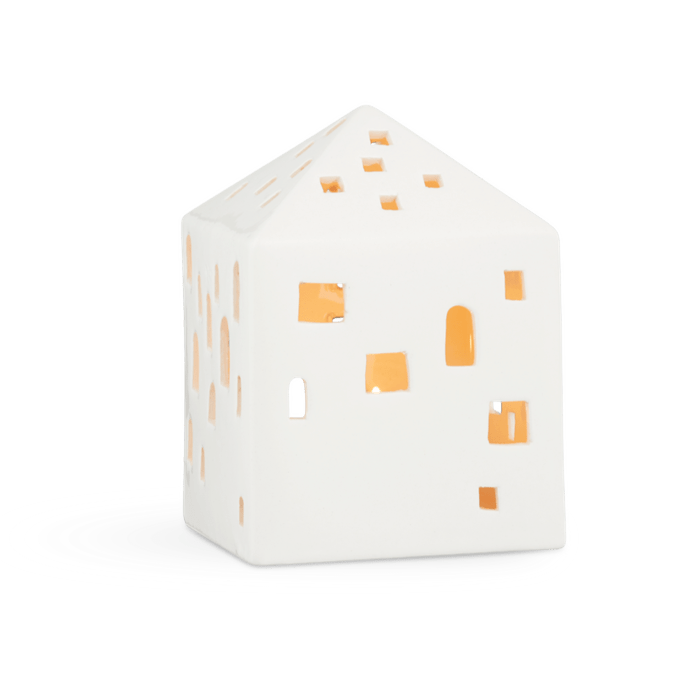 Kähler Urbania Lighthouse Town House, White, H: 4.9"
