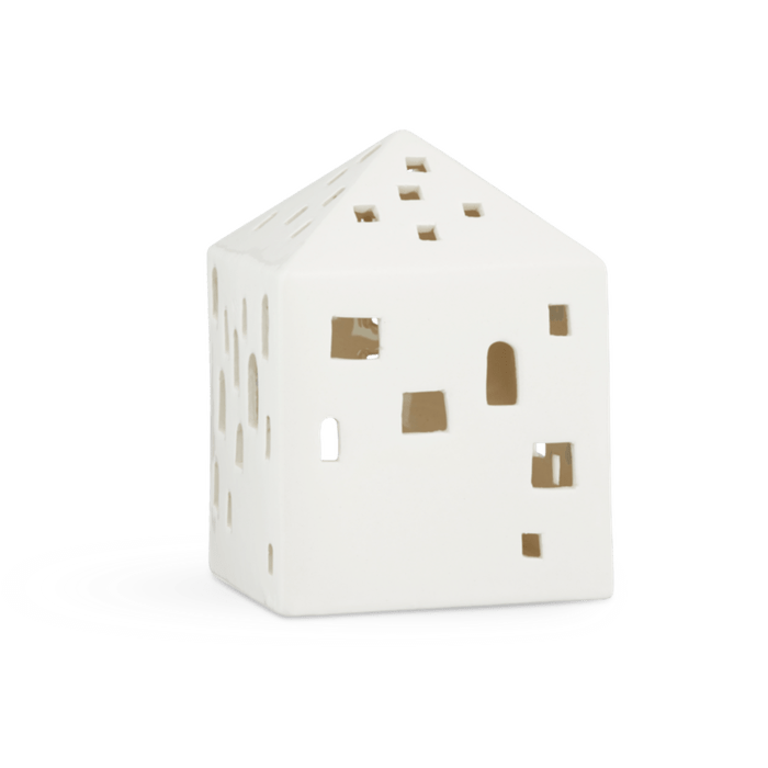 Kähler Urbania Lighthouse Town House, White, H: 4.9"
