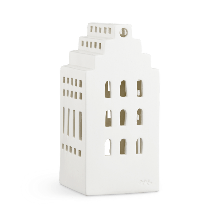 Kähler Urbania Lighthouse Manor, White, H: 6.7"
