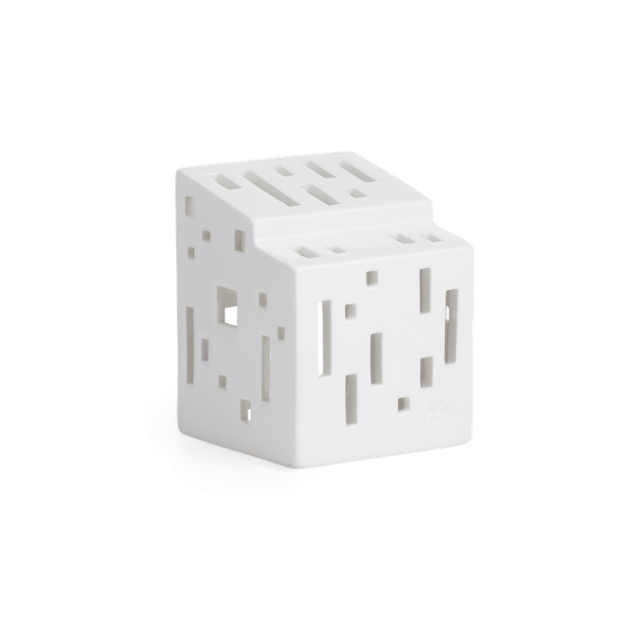 Kähler Urbania Lighthouse Functio, White, H: 3.5"