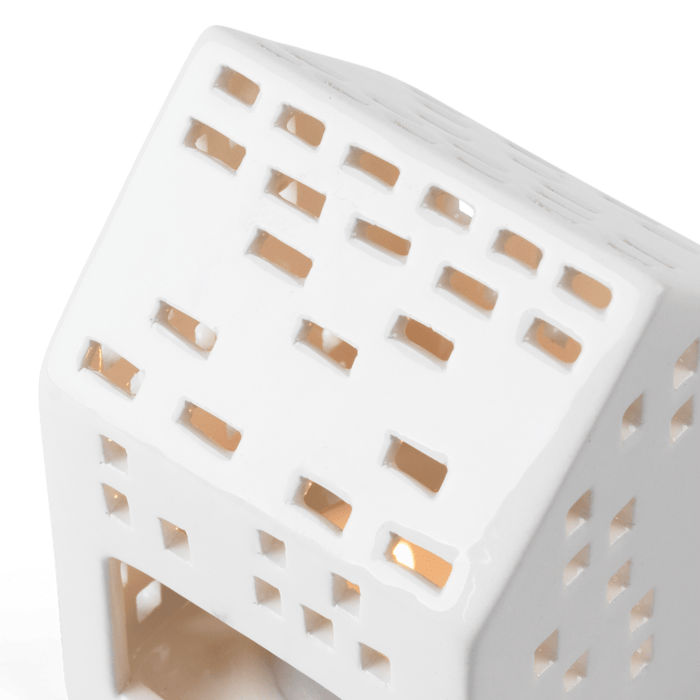 Kähler Urbania Lighthouse Classical, White, H: 3.7"