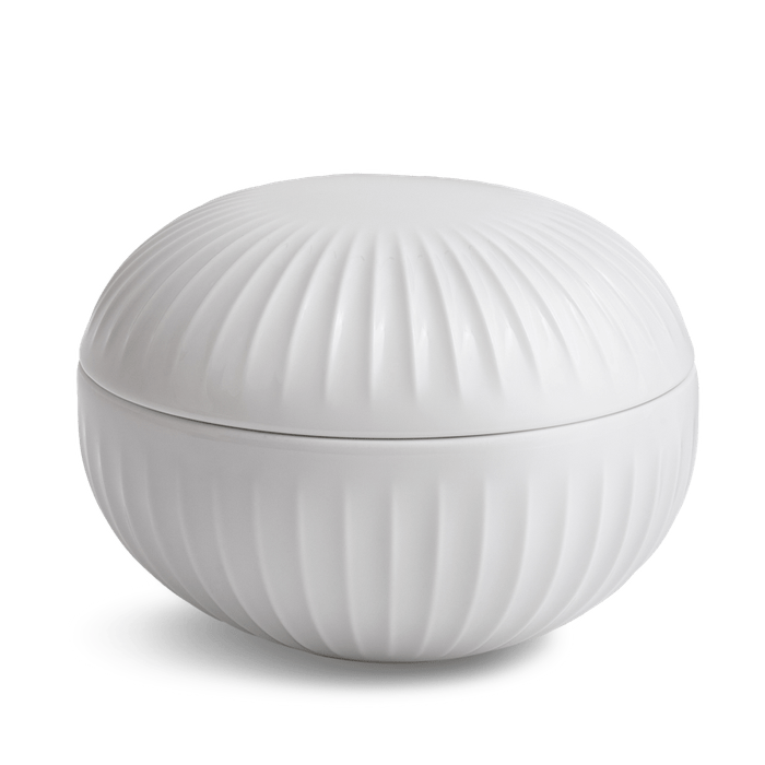 Kähler Hammershøi Bonbonnière, White, H: 3.3"