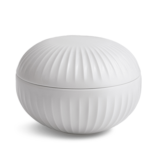Kähler Hammershøi Bonbonnière, White, H: 3.3"