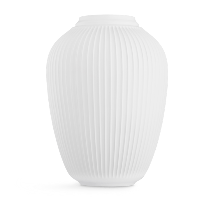 Kähler Hammershøi Floor Vase, White, H: 19.7"