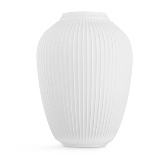 Kähler Hammershøi Floor Vase, White, H: 19.7"