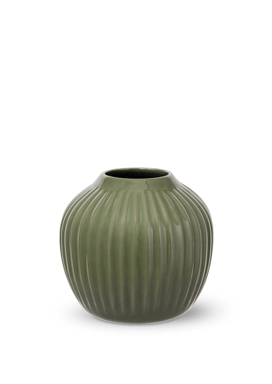 Kähler Hammershøi Vase, Dark Green