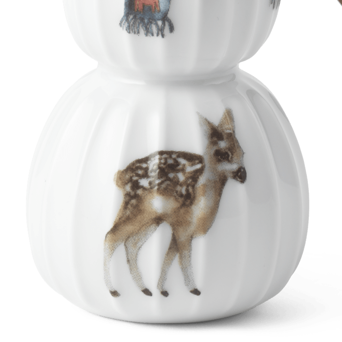 Kähler Hammershøi Christmas Snowman, H: 4.5"