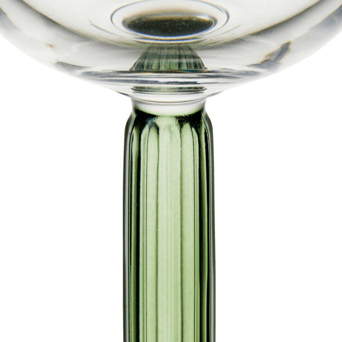 Kähler Hammershøi Champagne glass, 8.1 Oz., 2 Pcs.